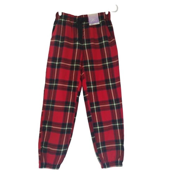 stars above Pants - Stars Above, Jogger for Men and Women, Red and Checkered, Size XL, NWT